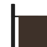 ZNTS 6-Panel Room Divider Brown 300x180 cm 320728