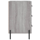 Bedside Cabinet Grey Sonoma 40x40x66 cm Engineered Wood 827674