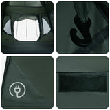 Family Tent Army Green 305 x 275 x 190 cm Polyester and Steel 42028710