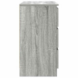 Sideboard with Drawer Grey Sonoma 71x35x65 cm Engineered Wood 861576