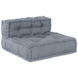 Modular Sofa Grey 70 x 70 x 56 cm Fabric 4019046