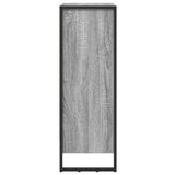 Book Cabinet Grey Sonoma 60 x 30 x 86.5 cm Engineered Wood 886387