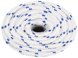 Multipurpose Utility Rope 20 mm 100 m White and Blue PP 3473141