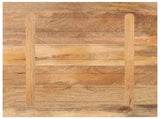 Table Top 90x90x2.5 cm Square Solid Wood Mango 371484