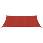 ZNTS Sunshade Sail 160 g/m² Red 5x6 m HDPE 311631