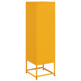 Highboard Mustard Yellow 36x39x123 cm Steel 846527