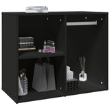 Dressing Cabinet Black Engineered wood Dressing Cabinet 808847