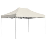Professional Folding Party Tent Aluminium 4.5x3 m Cream 45491