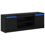 TV Units Black 139.5 x 34 x 50 cm Engineered wood 869241