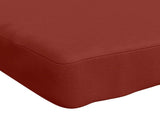 2-Piece Bench Cushions SOEST 2 pcs 100% Polyester Red 949039