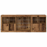 LED Sideboard Old Wood 181.5 x 37 x 67 cm Engineered Wood 3333116