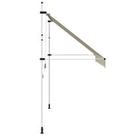 Manual Retractable Awning 350 cm Cream 143697