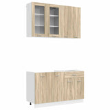 Kitchen Unit LYON 4 pcs Sonoma Oak Engineered Wood 3438357