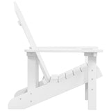 Garden Chair White High Density Polyethylene 318637