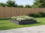 Garden Planter Anthracite 100 x 100 x 20 cm Cold-rolled Steel 8005026