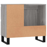 Bathroom Cabinet Grey Sonoma 65x33x60 cm Engineered Wood 831618
