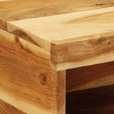 Wall-mounted TV Cabinet 60x30x19 cm Solid Wood Acacia 4017475