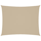 Sunshade Sail Oxford Fabric Rectangular 3x4.5 m Beige 135156