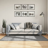 Shaggy Rug PAMPLONA High Pile Modern Grey 120x170 cm 375256