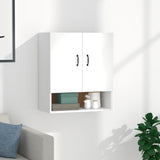 Wall Cabinet White 60x31x70 cm Engineered Wood 812879