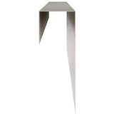 Garden Cover Profile 2 pcs 100 x 6 x 15 cm Stainless Steel 8012956