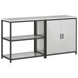 Kitchen Storage Set HATTEM 2 pcs Silver Galvanised Steel 3392657