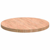 Table Top Light Brown 70 x 4 cm Solid Oak Wood 42016017