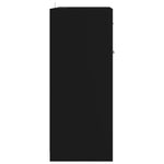 ZNTS Bathroom Cabinet Black 60x33x80 cm Engineered Wood 805025