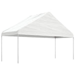 Gazebo with Roof White 13.38x5.88x3.75 m Polyethylene 3155522