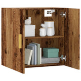 Wall Cabinet Old Wood 60x31x60 cm Engineered Wood 857069