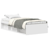 Bed Frame without Mattress White 90x200 cm 3203824