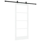 Sliding Door Manual ORKDAL White 86 x 198.5 cm Wood and metal 3332032