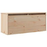 Wall Cabinet 80x30x35 cm Solid Wood Pine 813455