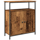 Sideboard Old Wood 70x30x80 cm Engineered Wood 857472