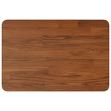 Basin Shelf Wall Mounted Steel and Solid Wood Oak 3302348