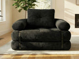 Modular Convertible Corduroy Floor Sofa Bed T5970P507336