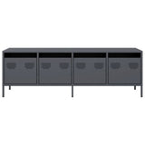 TV Cabinet Anthracite 135x39x43.5 cm Cold-rolled Steel 851306