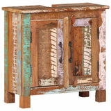 4 Piece Bathroom Furniture Set Solid Wood Reclaimed 352785