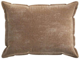 Cushion Cover 6 pcs HOUTEN Brown 55 x 55 cm Chenille Fabric 920464