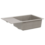 Sink Grey 780 x 500 mm 80% Quartz and 20% Resin 42028401