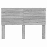Headboard with Headboard Grey Sonoma 140 cm Engineered wood 887765