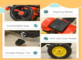 Kids Children Pedal Go Kart Ride On Toy Car Excavator Tractor w/ Moving Bucket Steering Wheel T3398P348054