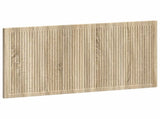Wall-Mounted Headboard EDE Sonoma Oak Engineered Wood 896097