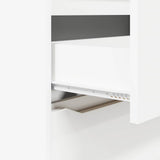 Storage Cabinet White 80 x 31 x 81 cm Engineered Wood 888847