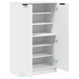 Shoe Cabinet White 59x35x100.5 cm Engineered Wood 811439