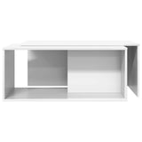 Coffee Table Set 2 pcs White Engineered Wood 8000260