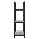 Bookshelf Grey Sonoma 80 x 30 x 109 cm Engineered wood 879848