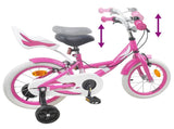 Kids Bike 14 Inches for 3-5 Years Old Pink 42009457
