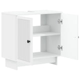 Bathroom Sink Cabinet UTRECHT White 59.5 x 31.5x 59 cm 895905