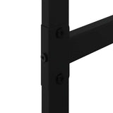 Firewood Rack Black 100x30x209 cm Steel 4018469
